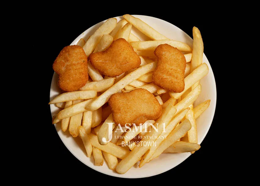 Chicken Nuggets with Chips at Jasmin 1 Bankstown