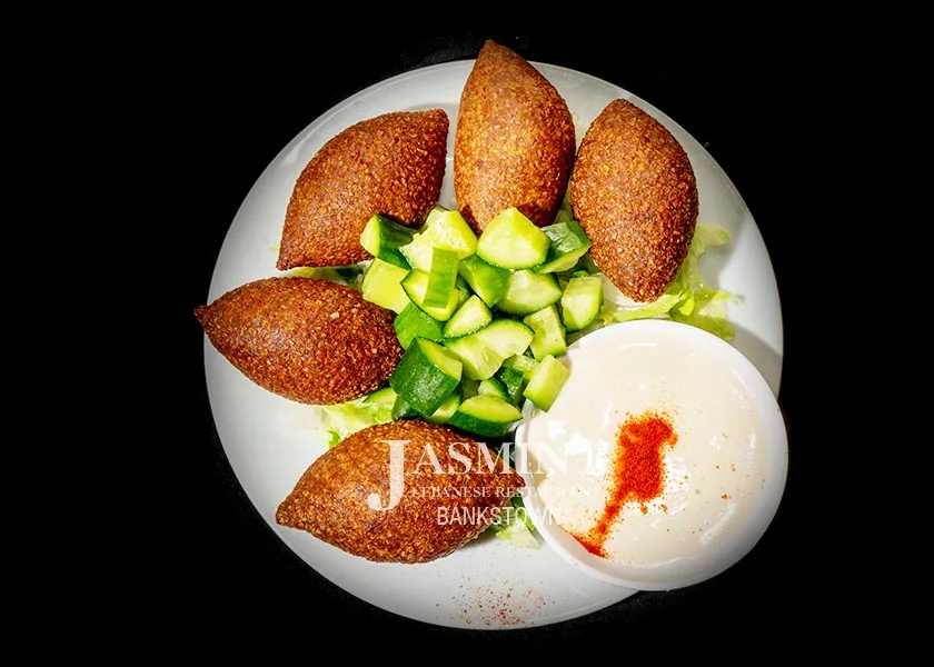 Fried Kibbeh at Jasmin 1 Bankstown
