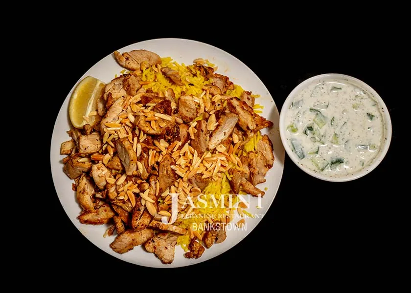 Kabseh Chicken at Jasmin 1 Bankstown