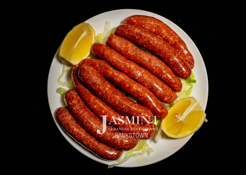 Lebanese Sausage at Jasmin 1 Bankstown