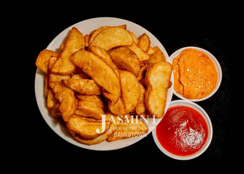 Potato Wedges at Jasmin 1 Bankstown