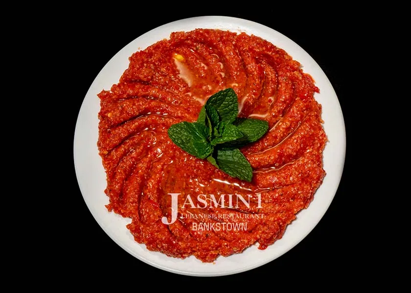 Raw Kibbeh at Jasmin 1 Bankstown